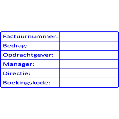controle stempel, nr.2196, afmeting: 70mm x 35mm
