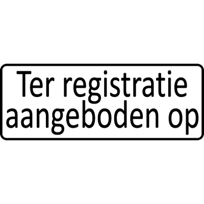 controle stempel, nr.3008, afmeting: 70mm x 30mm