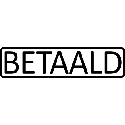 boekhouding stempel, nr.3014, afmeting: 70mm x 30mm