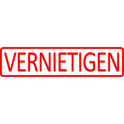 controle stempel, nr.3018, afmeting: 70mm x 30mm