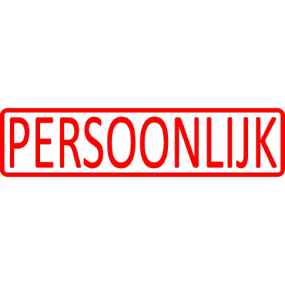 administratie stempel, nr.3023, afmeting: 70mm x 30mm